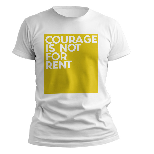 kaos courage is not for rent