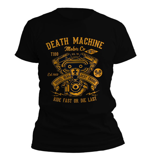 kaos death machine ride fast or die last