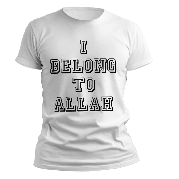 kaos I belong to Allah (ricardo kaka style v2)