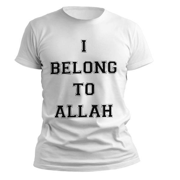 kaos I belong to Allah (ricardo kaka style)