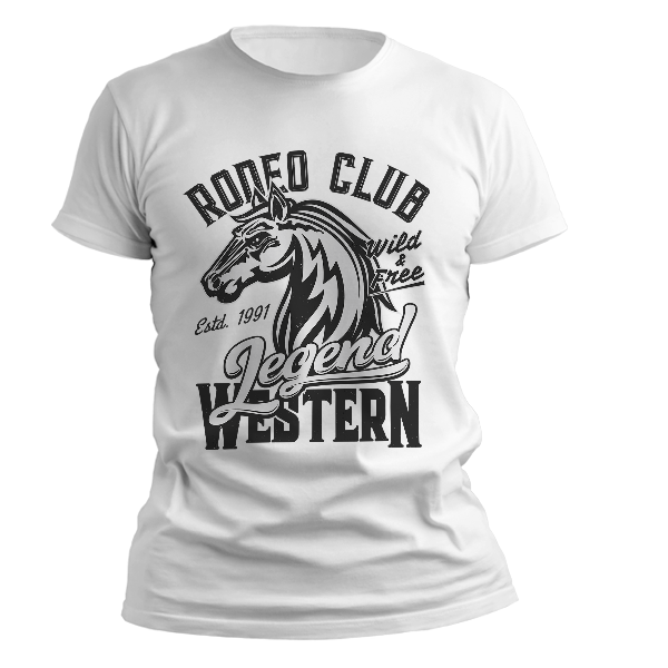 kaos rodeo club legend western