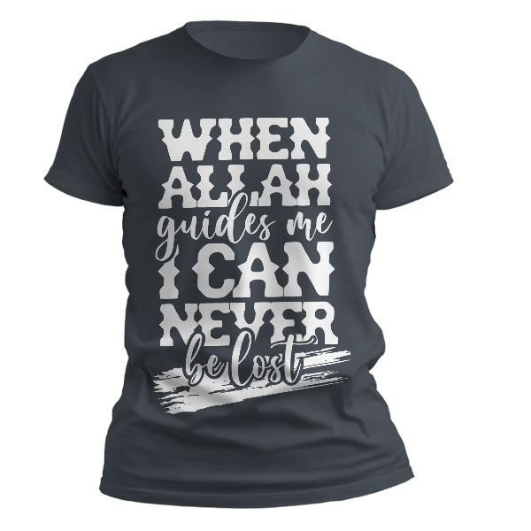 kaos when Allah guides me I can never be lost