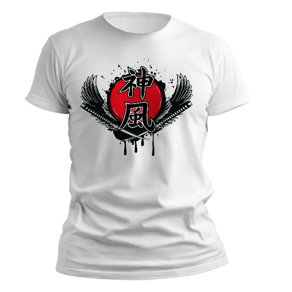 kaos japanesse warrior fight for pride