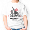 kaos anak hand drawn class