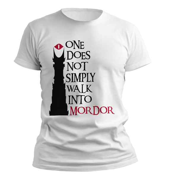 kaos one does not simply walk Into mordor