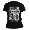 kaos rome new york paris london wait for me