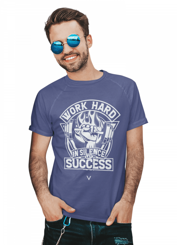 kaos work hard In silence