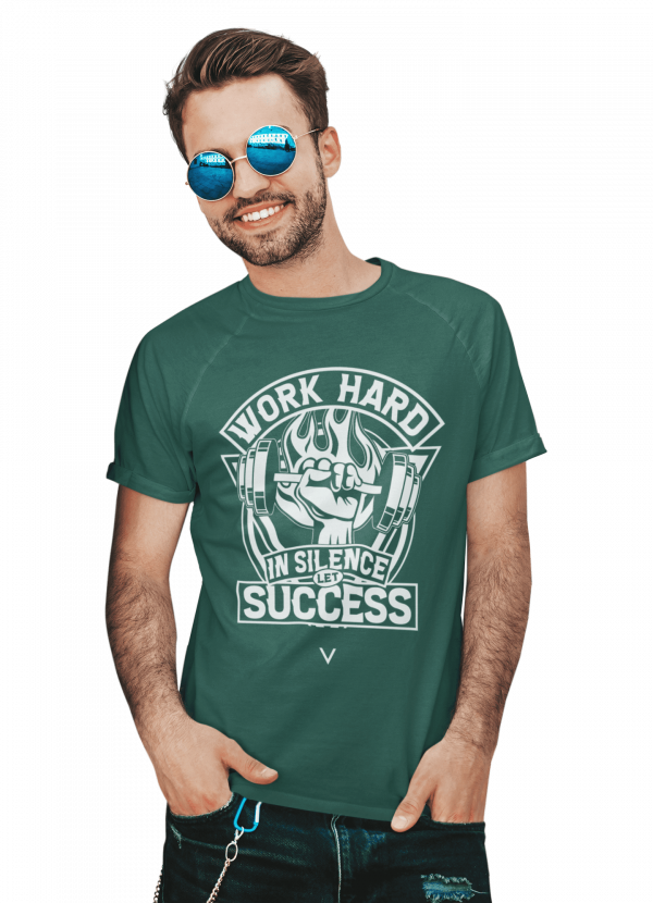 kaos work hard In silence